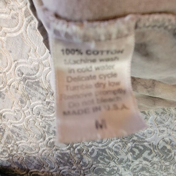 Volcom V-Stain Shirt Men's Medium Gray Tie Dye Distressed USA Made Stone Center - Picture 10 of 11